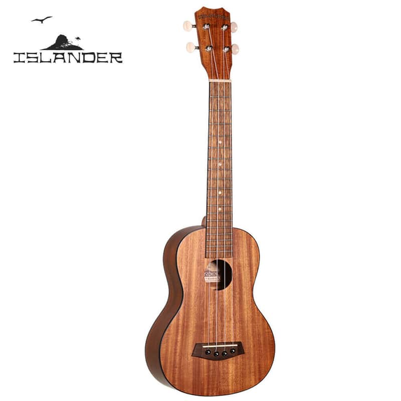 Islander A-SC-4 Acacia Top Okume Neck Traditional Super Concert Ukulele image 1