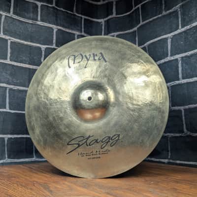 Stagg Myra 20" Brilliant Rock Ride – Hand‑Made B20 Bronze – High‑Energy Projection image 6