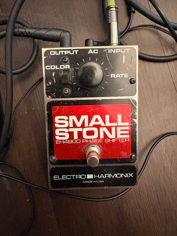 Electro-Harmonix Small Stone EH4800 Phase Shifter V3 1979 - 1982 Black/Orange image 1