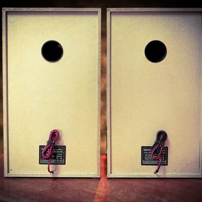 DENON D-3 (USC-3) 🌈RaRe🌈 Collector's Vintage Stereo Bookshelf Speakers image 6