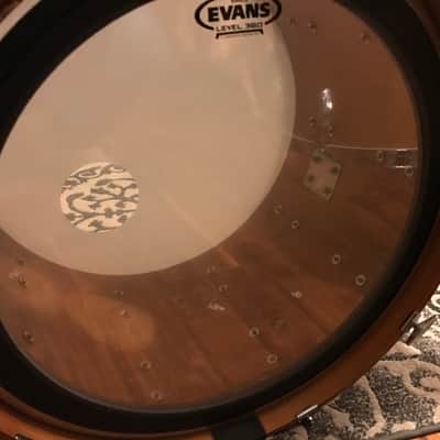 Vintage Yamaha 9000 Series Drum Set in Real Wood Satin - 14x22, 16x16 & 9x13  Pre-Recording Custom image 11
