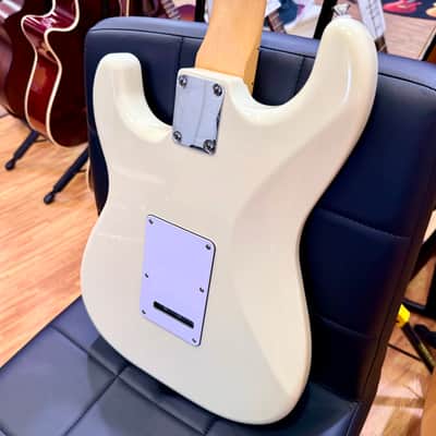 ๐2025๐ Fender Standard Stratocaster Electric Guitar~ Olympic White~ Maple Neck! image 13