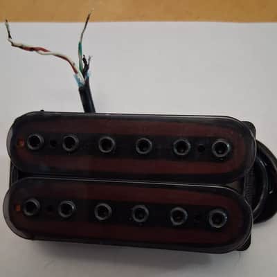 Schecter Apocalypse Neck Humbucker Guitar Pickup - Black / Clear image 1