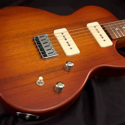 St. Blues Juke Joint Mississippi Bluesmaster Solid Body Electric Guitar w/ Hemp Bag image 2