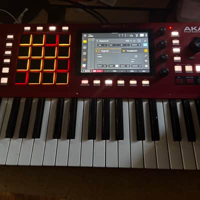 Akai MPC Key 37 Standalone Workstation Synthesizer 2024 - Present - Red image 2