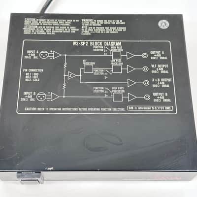 Ramsa WS-SP2 Subwoofer Processor image 7