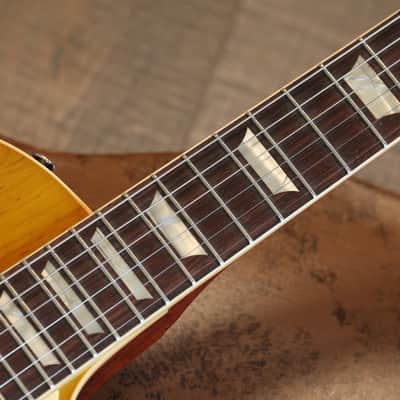 Minty! 2018 Gibson Custom Shop 1958 Les Paul Standard Electric Guitar Lemon Burst + COA OHSC image 8