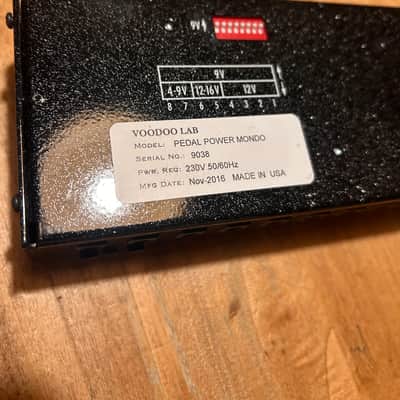 Voodoo Lab Pedal Power Mondo 2010s - Black image 2