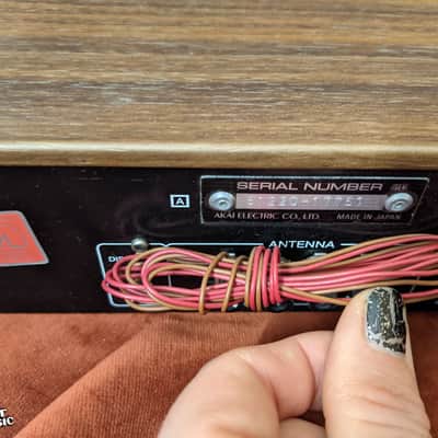 Akai AT-K03 Vintage MIJ AM / FM Stereo Tuner Japan image 7
