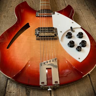 1997 Rickenbacker 360-12 V64 in Fireglo finish image 7