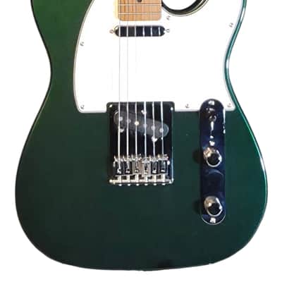 Tele Style Customcaster* (Partscaster)-British Racing Green with Warmoth Neck  **Please Read Tech Specs Carefully*** image 1