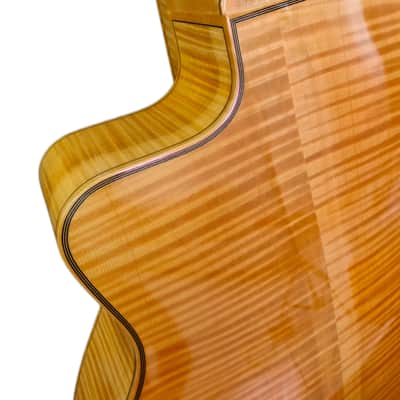 yunzhi Cheap handmade  Gypsy guitars Tiger stripes maple 2020 Tiger stripes image 2