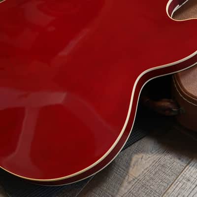 1998 Gibson ES-335 Dot Inlay Semi-Hollow Electric Guitar Figured Cherry Red + OHSC image 17