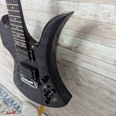 Used B.C. Rich Mockingbird Legacy STQ with Quad Bridge Trans Black image 4
