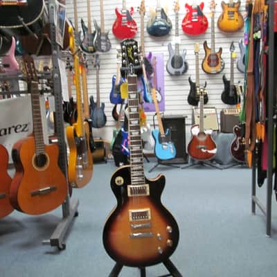 Epiphone Standard Les Paul Bourbon Burst Electric Guitar image 2