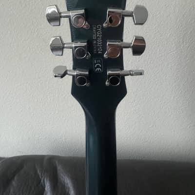 Gretsch G5222 Electromatic Double Jet BT with V-Stoptail 2022 - Present - Ocean Turquoise image 4