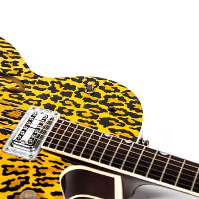 Gretsch Leopard Print  Hot Rod Owned by Brian Setzer image 16