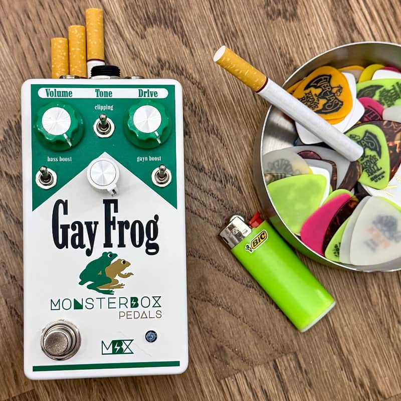 Monsterbox Pedals Frog Mid-Hump Overdrive 2025 | Reverb