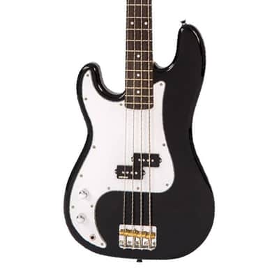 Vintage ReIssued Series V4 Bass Left Handed - Boulevard Black - Open Box image 1