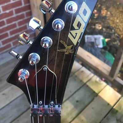 1987 Lado Canadian Classic II Neck-Thru Tobacco Burst Maple Top with OHSC image 2