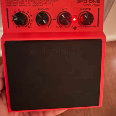 Roland SPD::One WAV Digital Percussion Pad 2010s - Red image 5