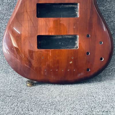 Brown 5 String Bass Basswood Body DIY Project image 6