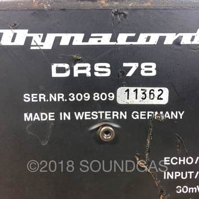 Dynacord DRS 78 Digital Reverberation System image 6