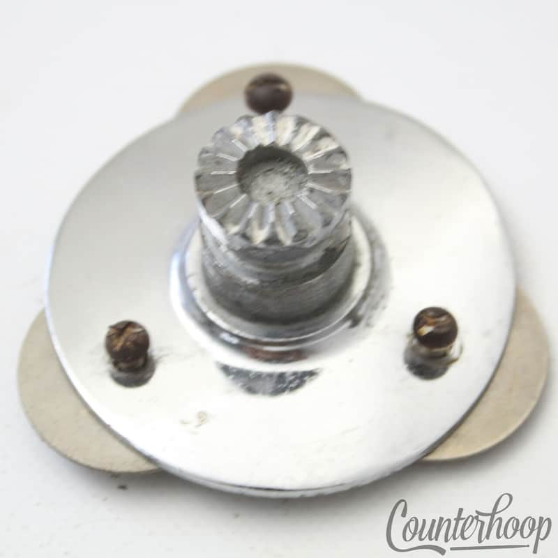 *Premier Tom Drum Mount Ratchet Chrome Vintage 60s Elite UK 3-Hole Circle Plate* image 1