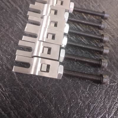V1 Floyd Rose Saddles Approved  Replacement Set, Camel Hump  Non Fine Tuner Set used by Brad Gillis image 3