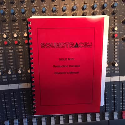 Soundtracs Solo Midi 24x8x2 production console - 1990 - moving must sell - reduced! image 5