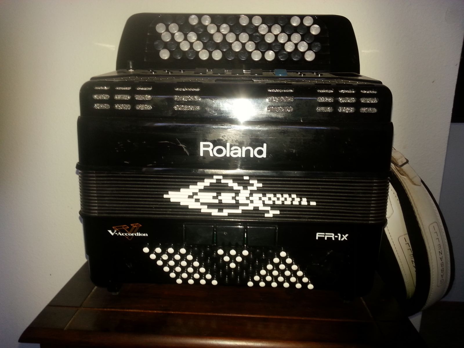 Roland FR-1XB-BK Diatonic Button V-Accordion | Reverb