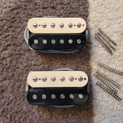 Gibson '57 Classic and Super '57 Pickup Set, Zebra, 4-Conductor image 1