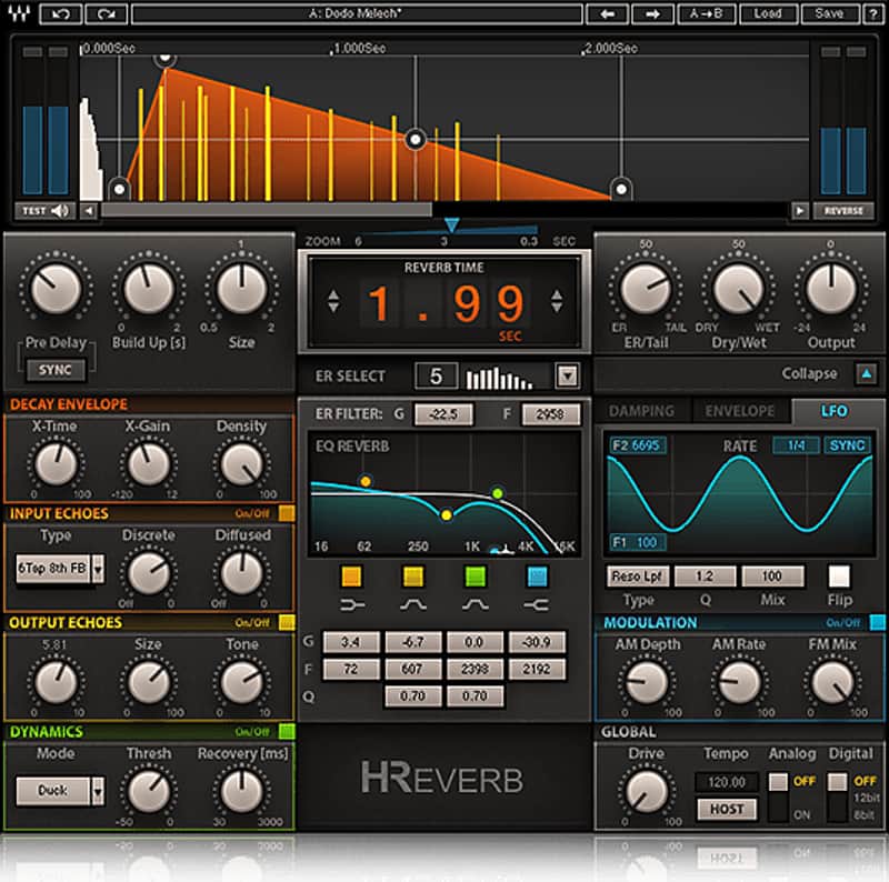 Waves H-Reverb Hybrid Reverb image 1