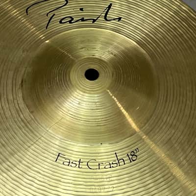 VIDEO-Paiste Trimmed 18” Signature Fast Crash Cutdown to 11” image 2