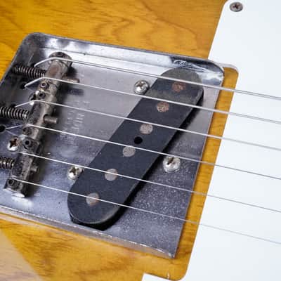 Fender TL55-80 Telecaster Reissue CIJ 2004 Sunburst Ash Body Japan USA Pure Vintage Pickups w/ Bag image 10