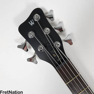 Warwick GPS Streamer LX 5-String Bass Creme White Lefty Left-Handed Gig-Bag 9.72 Pounds #9373-21 image 11
