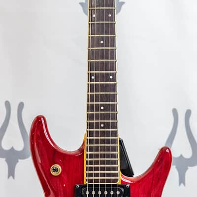 Clifton Dual Humbucker 1985 (Daion Mark XX body) - Red image 7