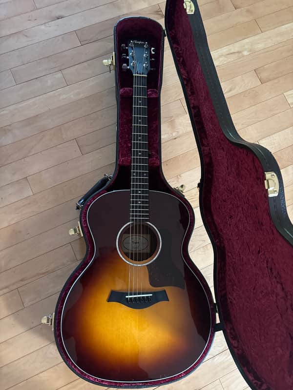 Taylor 214e-SB DLX Tobacco Sunburst image 1