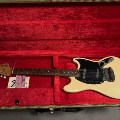 Fender Mustang 1973 USA olympic white DiMarzio PUs image 2
