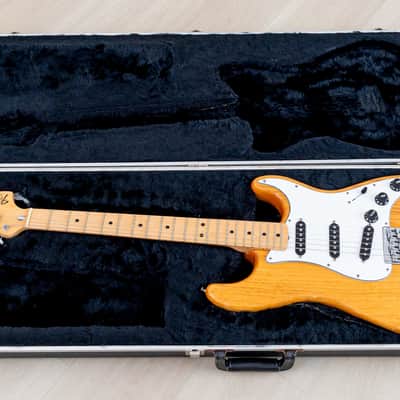 1979 Fender Stratocaster Hardtail Vintage Guitar Natural w/ Case, Featherweight image 24