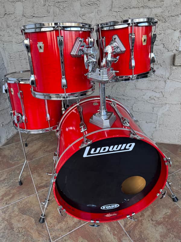 Vintage 1990s Ludwig Classic Drum Kit image 1