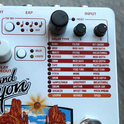 EHX "Grand Canyon Delay and Looper" image 4
