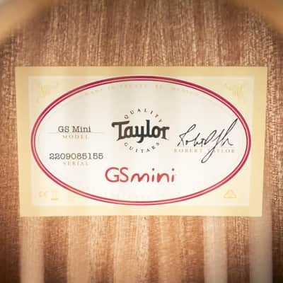 Taylor GS Mini Sapele Acoustic Guitar with Gig Bag image 13