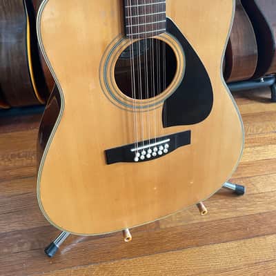 yamaha fg-420-12 12 string acoustic guitar with new set of strings image 2