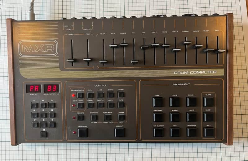 Immagine MXR 185 DRUM COMPUTER 1983 - 1