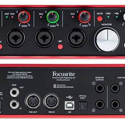 Scheda Audio Focusrite Scarlett 18 I16 4 H image 1
