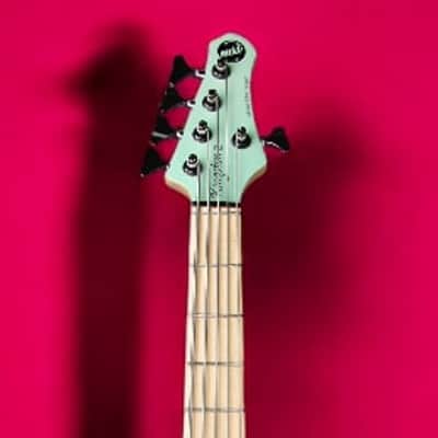 MTD Kingston Kingston Z5 Sea Foam Green (Solid Gloss Finish) Gloss, Maple Fretboard image 3