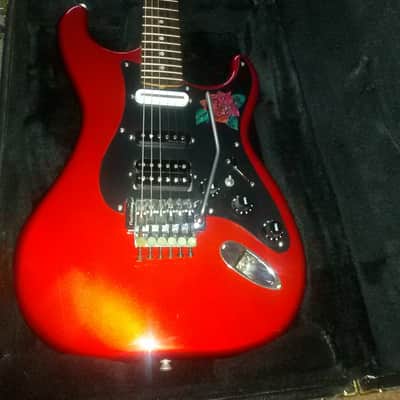 Kramer Focus 3000 Vintage 1980’s Candy Apple Red with original hard case. image 10