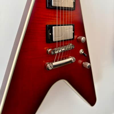 Epiphone Flying V Prophecy Aged Bengal Tiger Burst image 3