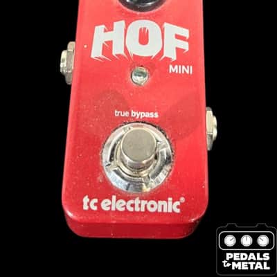 TC Electronic Hall of Fame V1 Mini Reverb 2013 - 2020 - Red - X17954 image 2